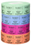 506000 Raffle Tickets  Double Roll